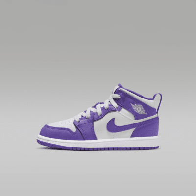 Jordan 1 Mid Younger Kids Shoes. Nike AU